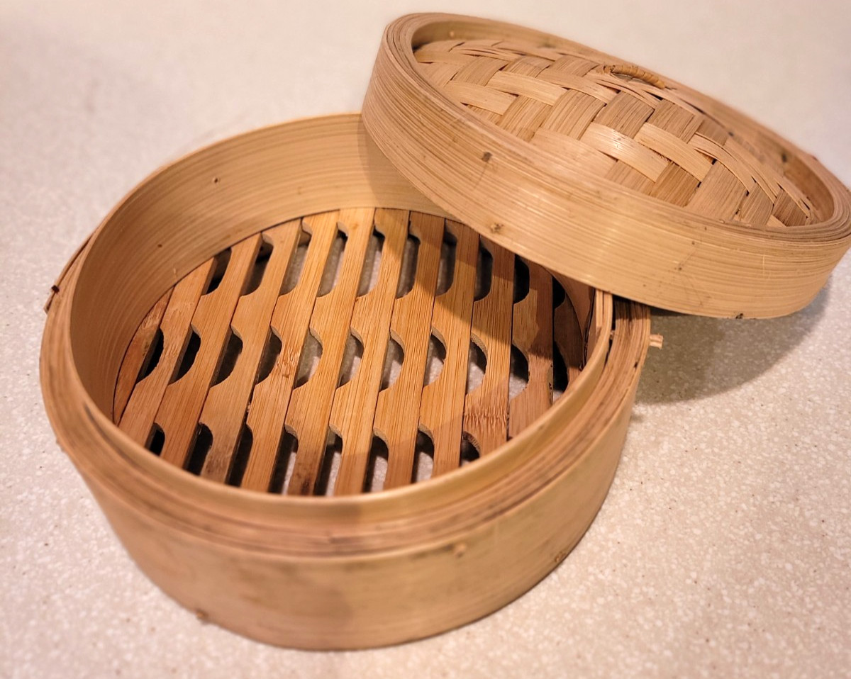 Handmade 8 inch Bamboo Steamer Basket