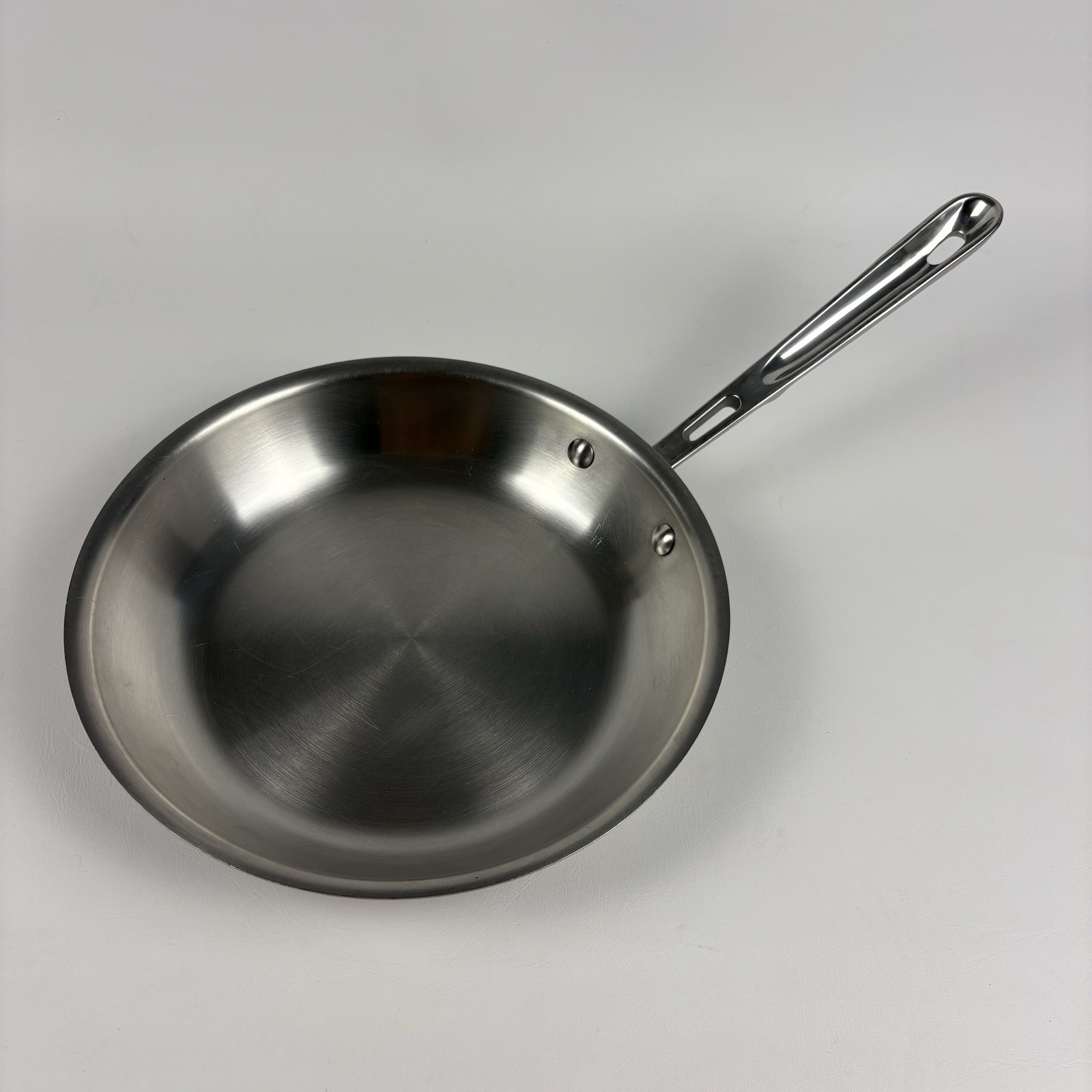 Vintage All-Clad Copper Core 10″ Stainless Steel 5-Ply Fry Pan Skillet USA Made