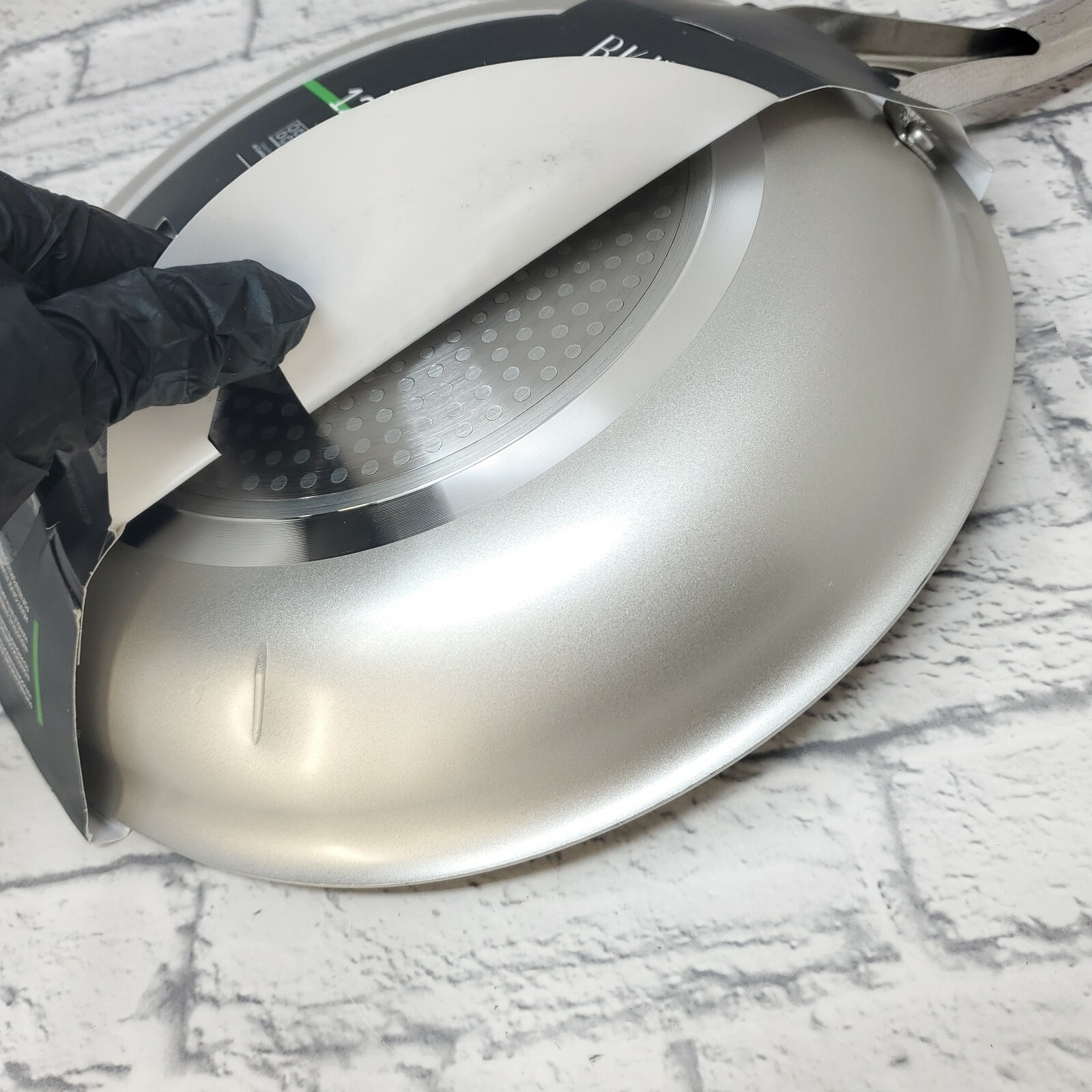 BKLYN Steel Co. Interstellar Flared Sparkle Cookware Aluminum Fry Pan 12″