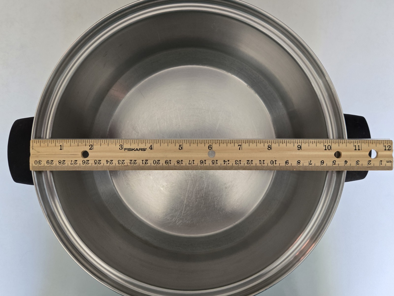 Vtg Kitchen Craft Multi Core 5 Ply Stainless Steel 6QT Stock Pot w/ Lid – USA