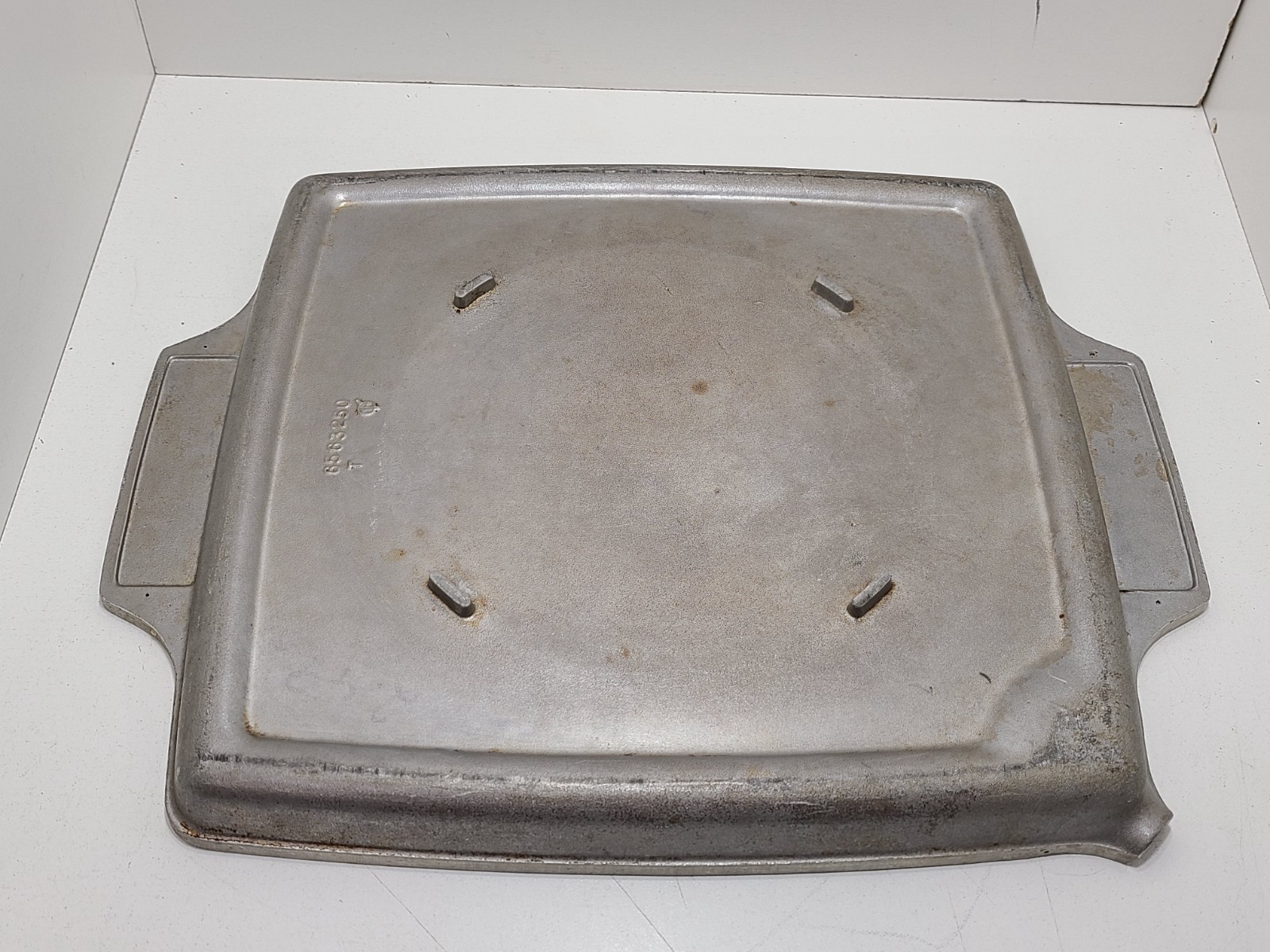 Vintage Frigidaire Cast Aluminum Square Griddle or Fry Pan No. 6563250
