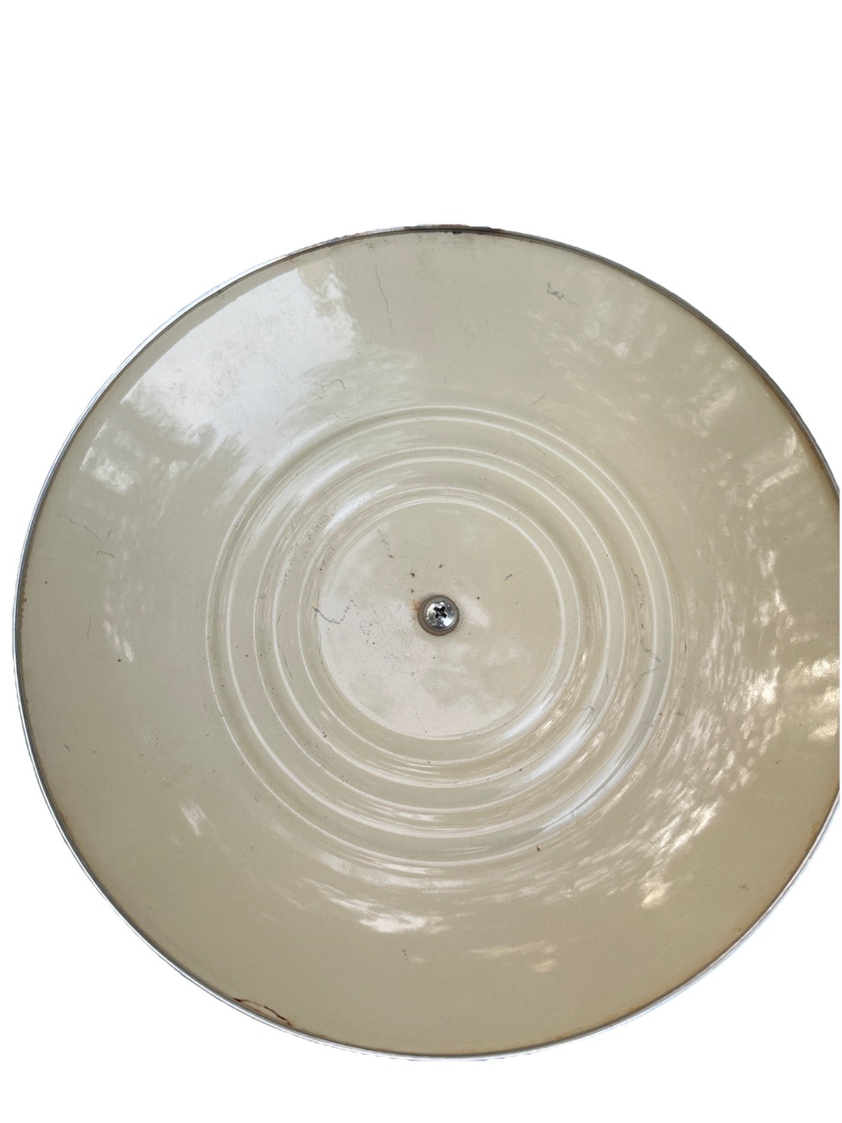 Le Creuset Stock Pot Replacement Lid Enamel Steel 8.5″ With Black Knob