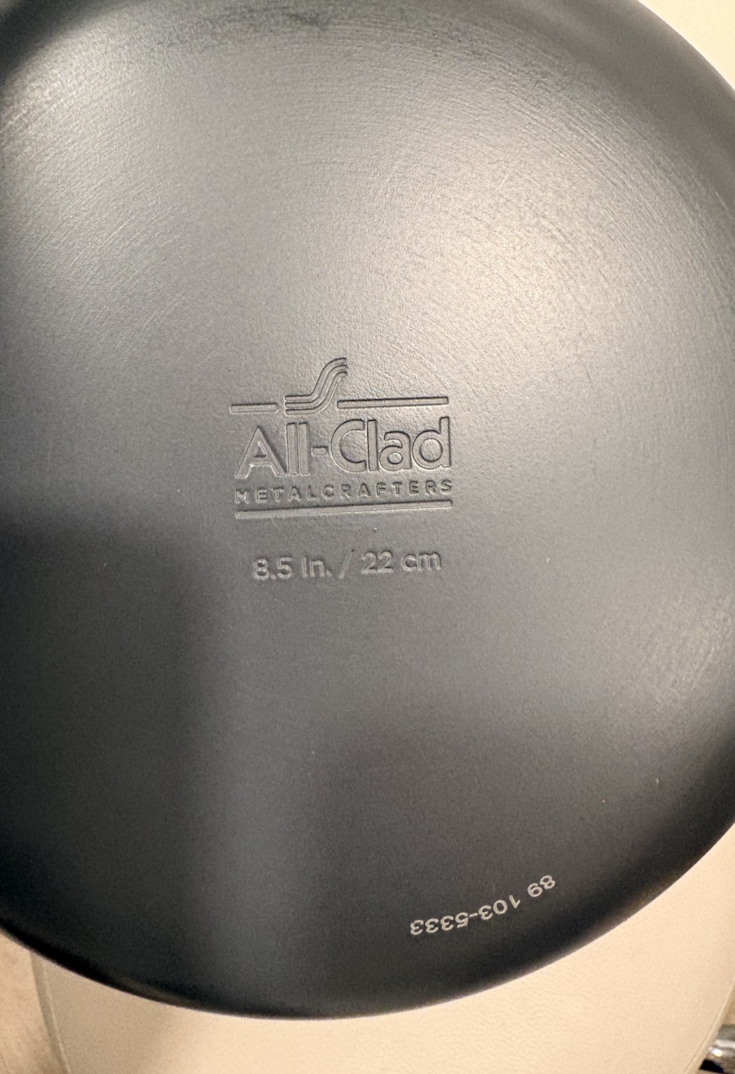 ALL-CLAD 8.5″ Ceramic Non Stick Fry Pan / Skillet Pro Professional Gray NWT
