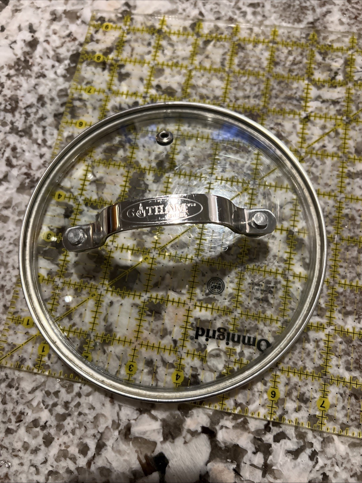 Pre-owned Gotham Steel Tempered Glass Lid, 6.5″, Vented *Lid Only*