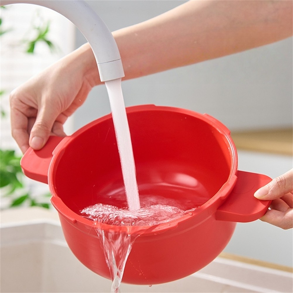 Microwave Pressure Cooker Compact Pot for Easy Steaming Rice Pasta Vegetables