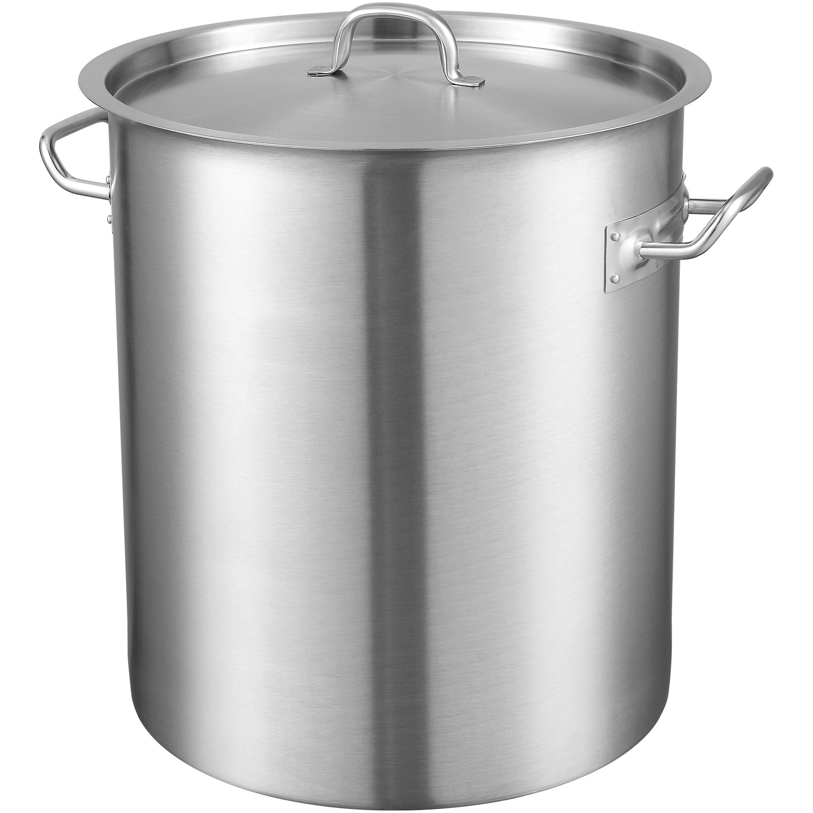 Uimoso Stainless Steel 42 Quart Stockpot with Lid for Cooking and Kitchen Use