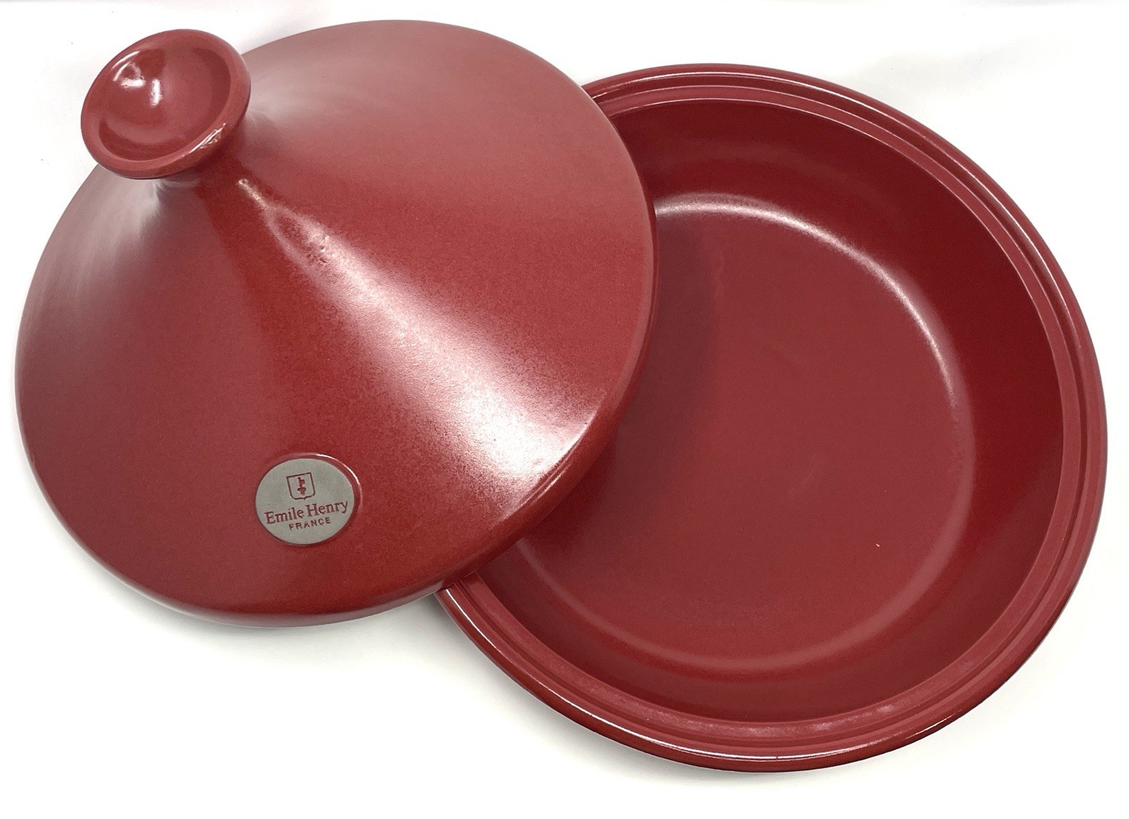 Emile Henry Flame Ceramic Tangine Red 12.5”