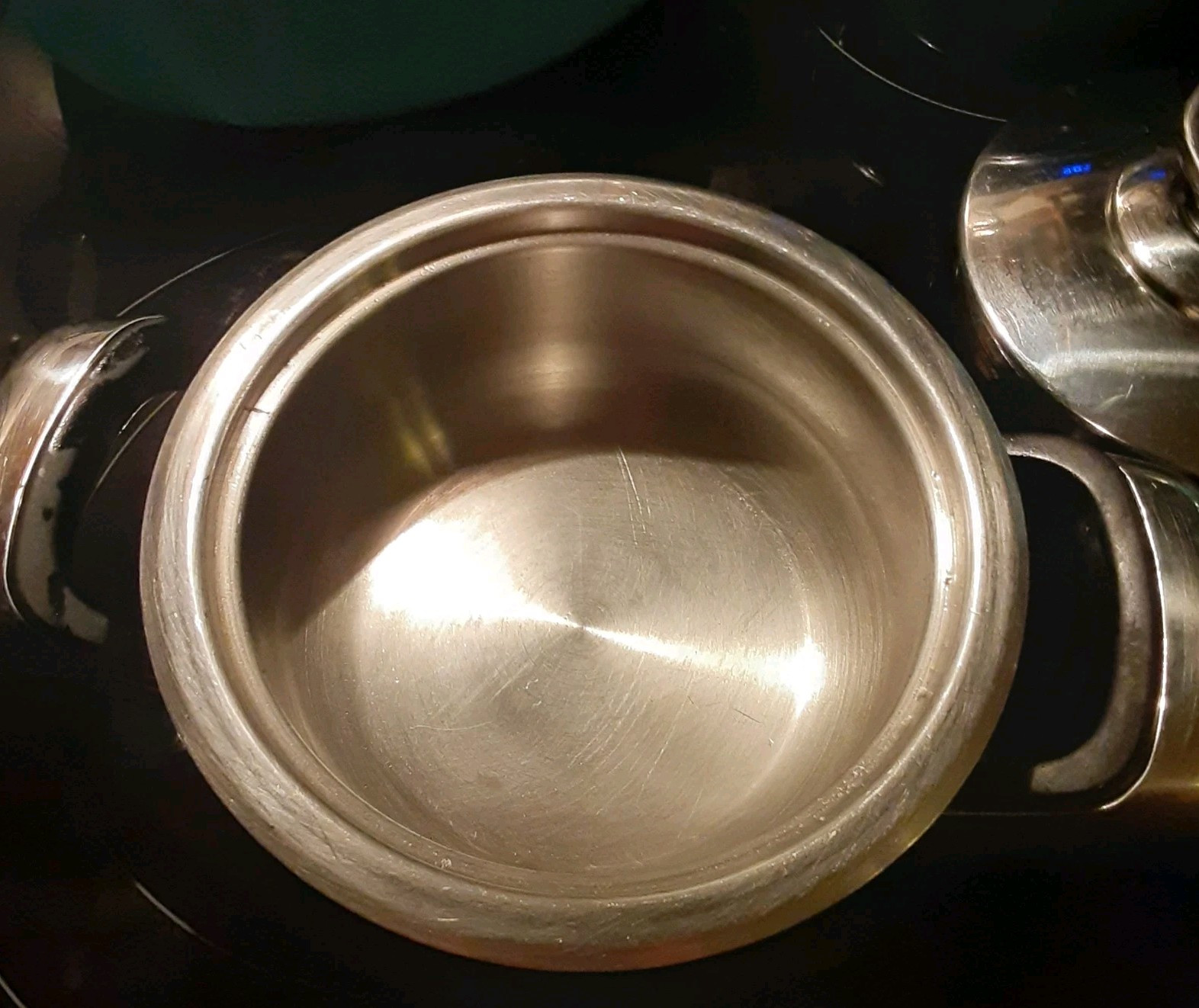 NUTRI-STAHL STAINLESS 1 QUART SAUCEPAN W/LID