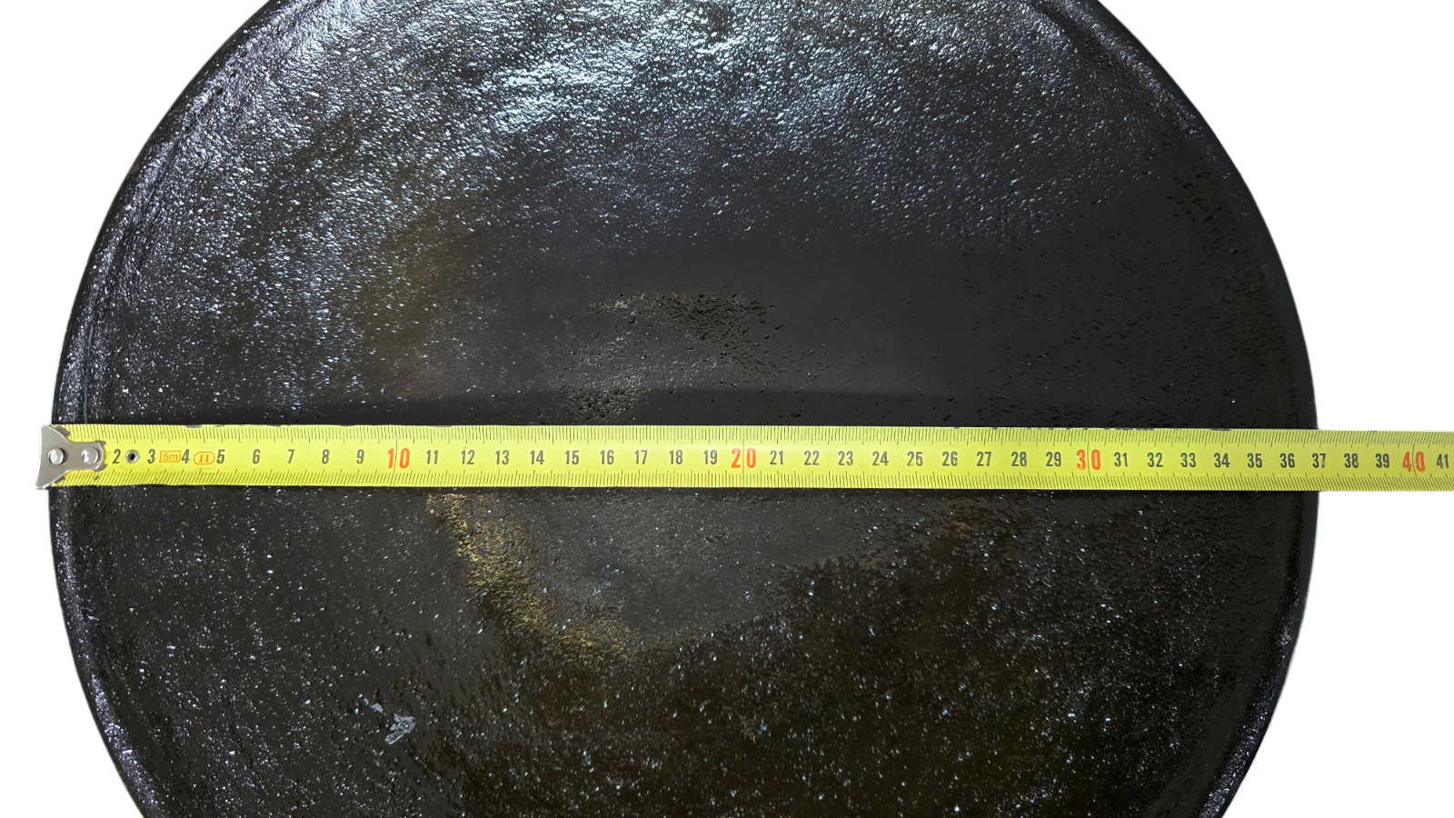 Korean BBQ Cast Iron “Sot Lid” Grill Pan 37cm | Made in Korea | GAS ONLY | NEW