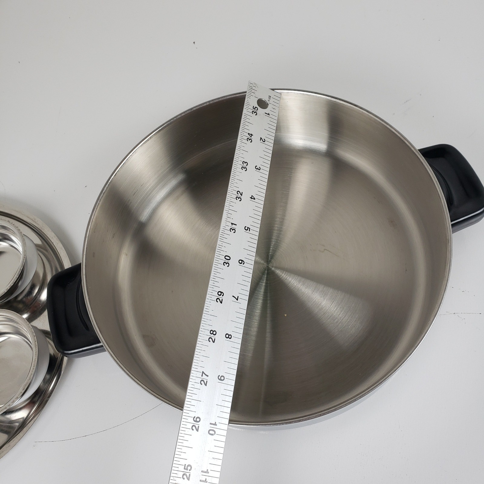 Nobility 13 PC Stainless Steel Cookware Set Pots Pans Egg Poacher Double Boiler