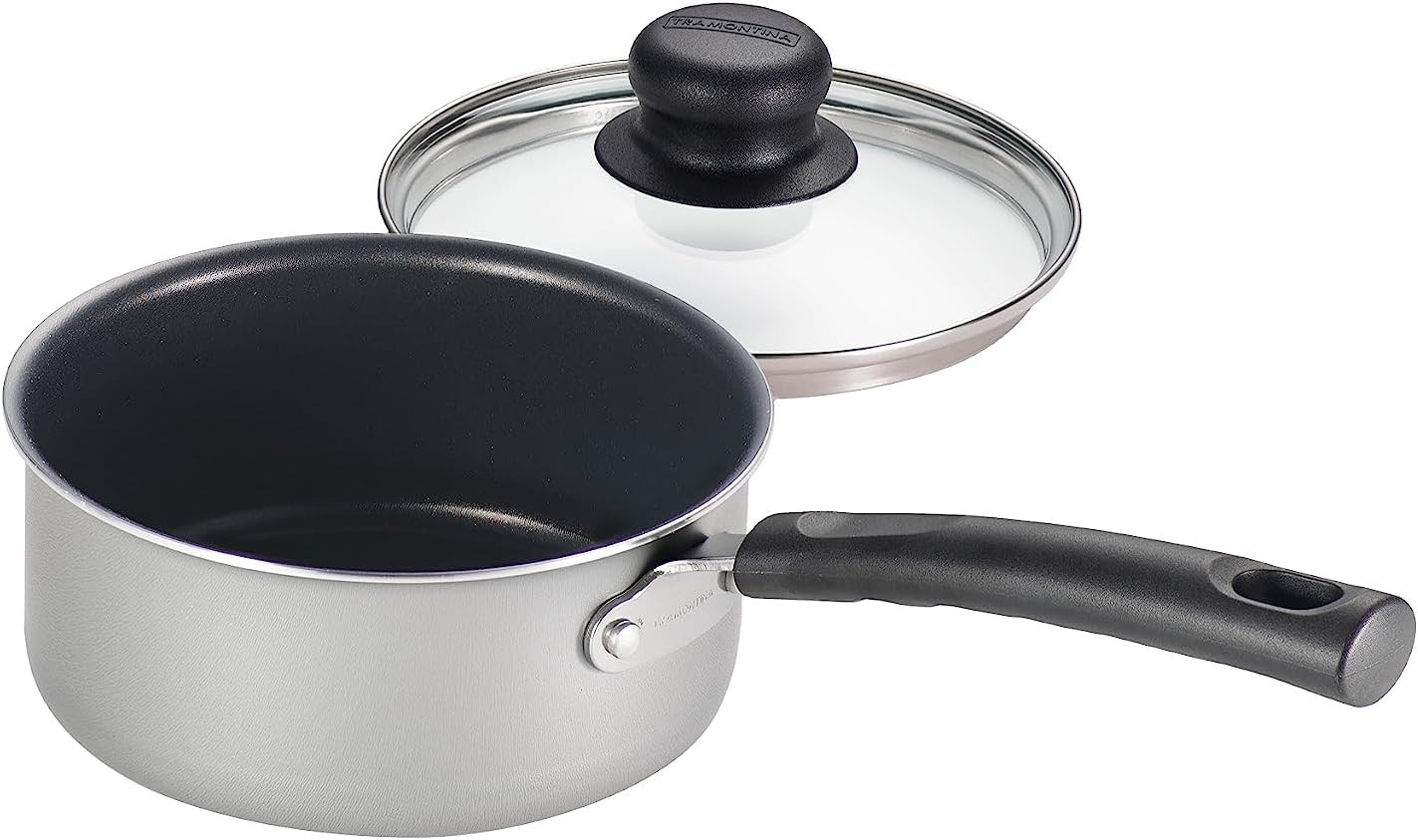 15 Pc Aluminum Nonstick Cookware Set with Utensils – Silver, 80143/035DS