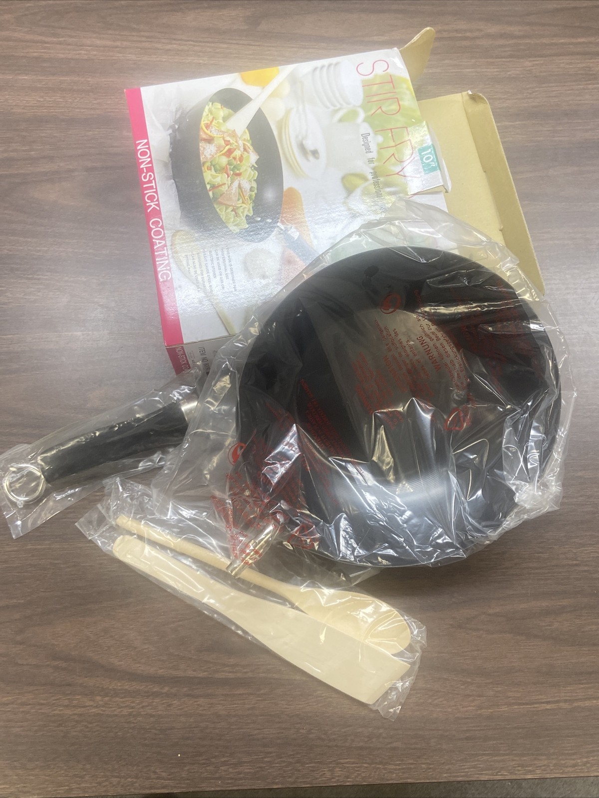 10 inch Stir Fry Wok-Nonstick Coating-Professional Use Pan/Skillet ***NEW***