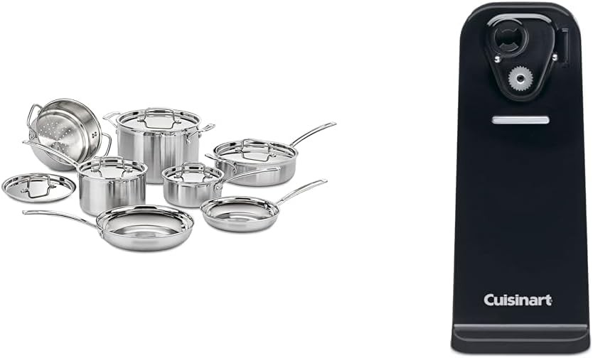 12 Piece Cookware Set, MultiClad Pro Triple Ply, Sier, MCP-12N