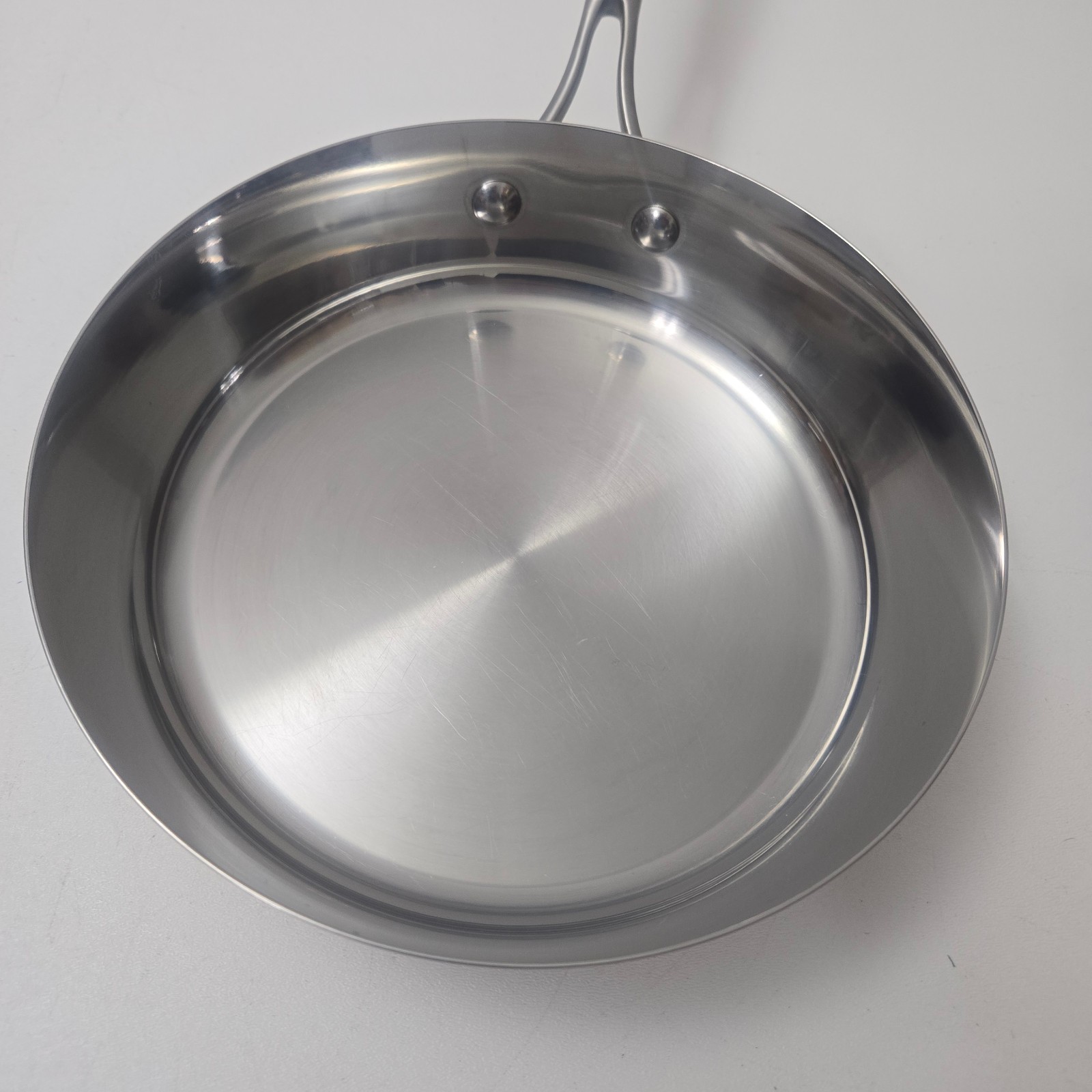 Technique Ti 9in 22cm 18/10 Stainless Steel Frying Pan Skillet Heavy Duty W/Lid