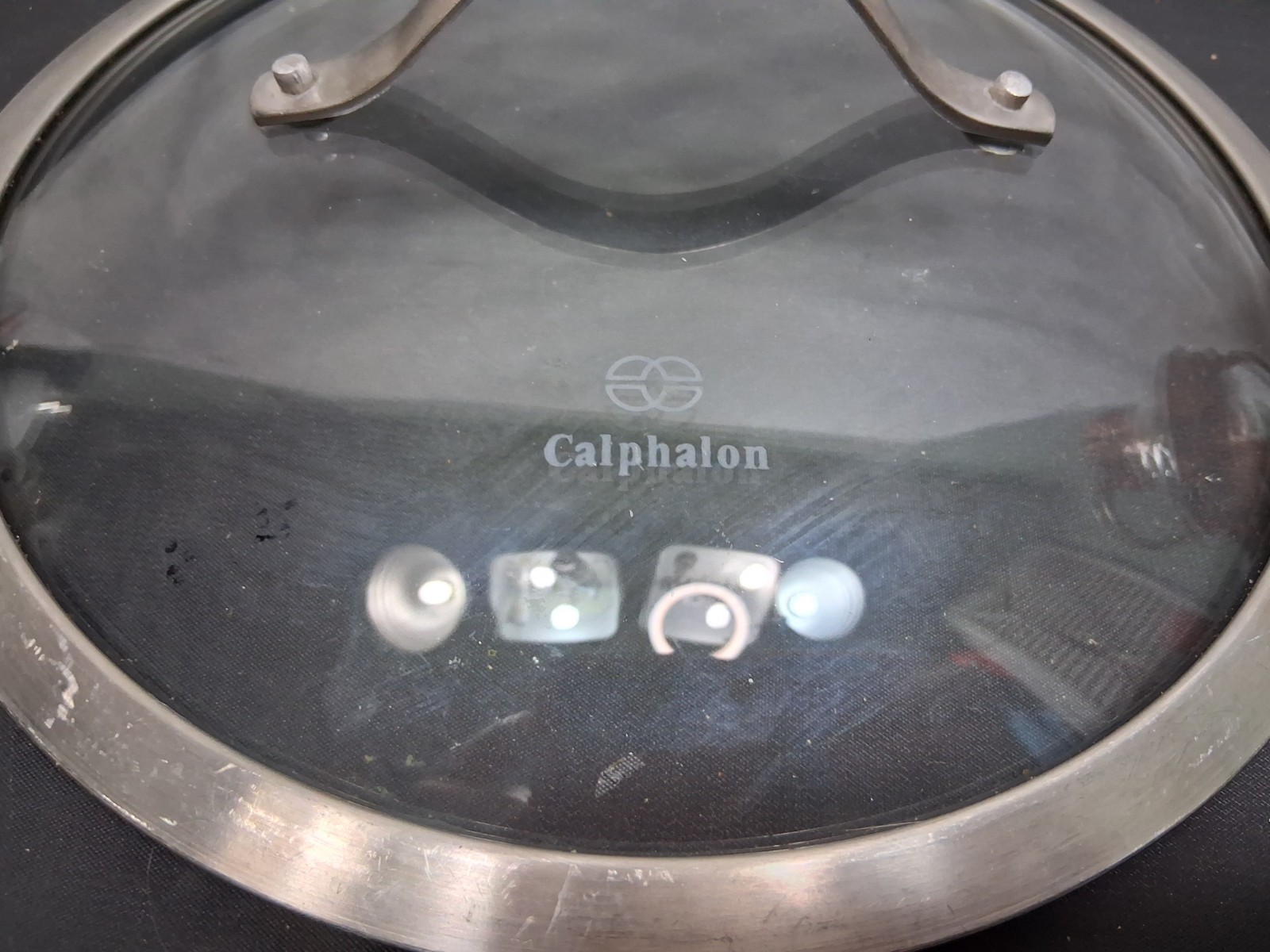 Calphalon Lid Replacement Glass Pan Lid 10.25″ Outer 9.75″ Inner