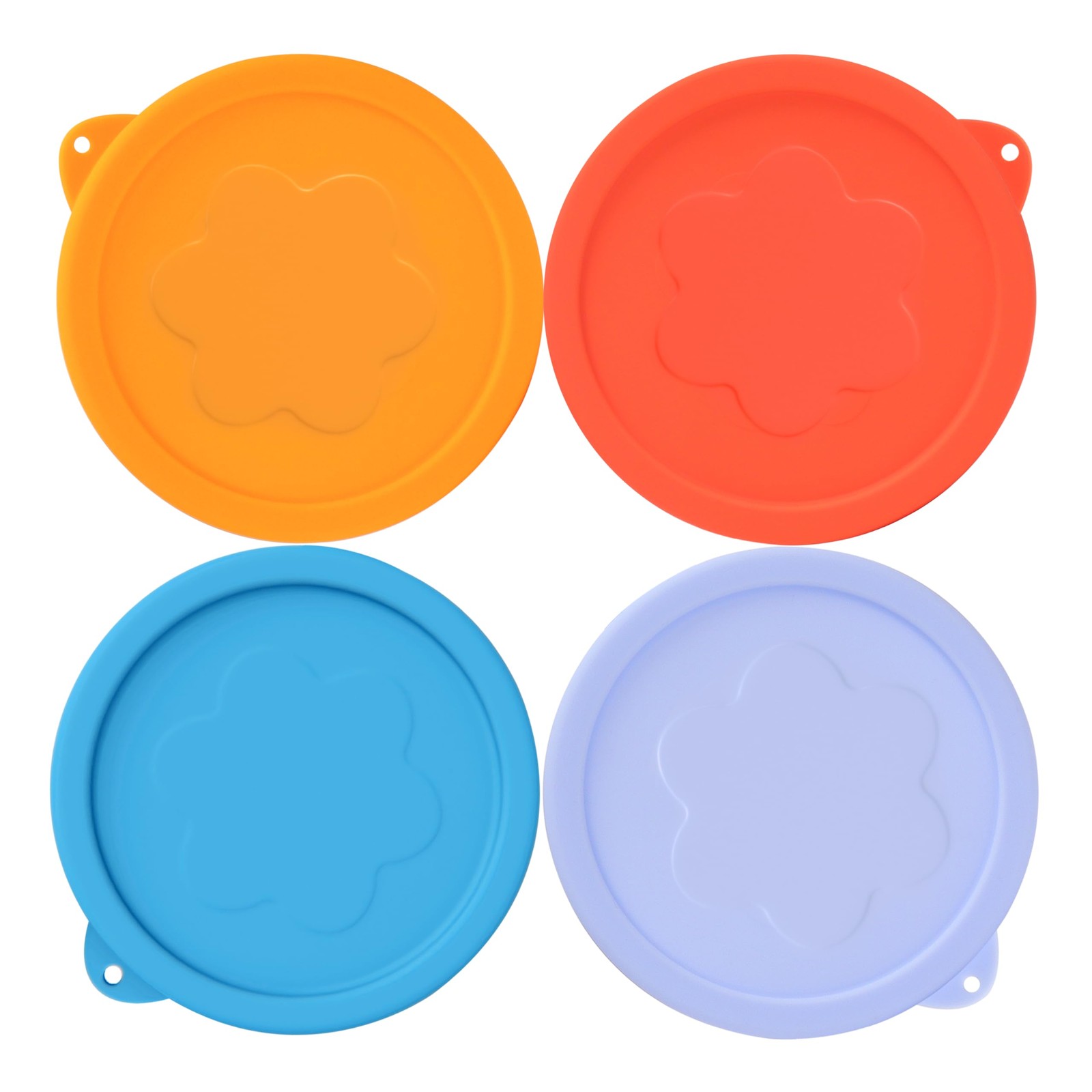 2 Cup Silicone Replacement Lids Storage Cover Pyrex 7200-PC and Anchor Hocking