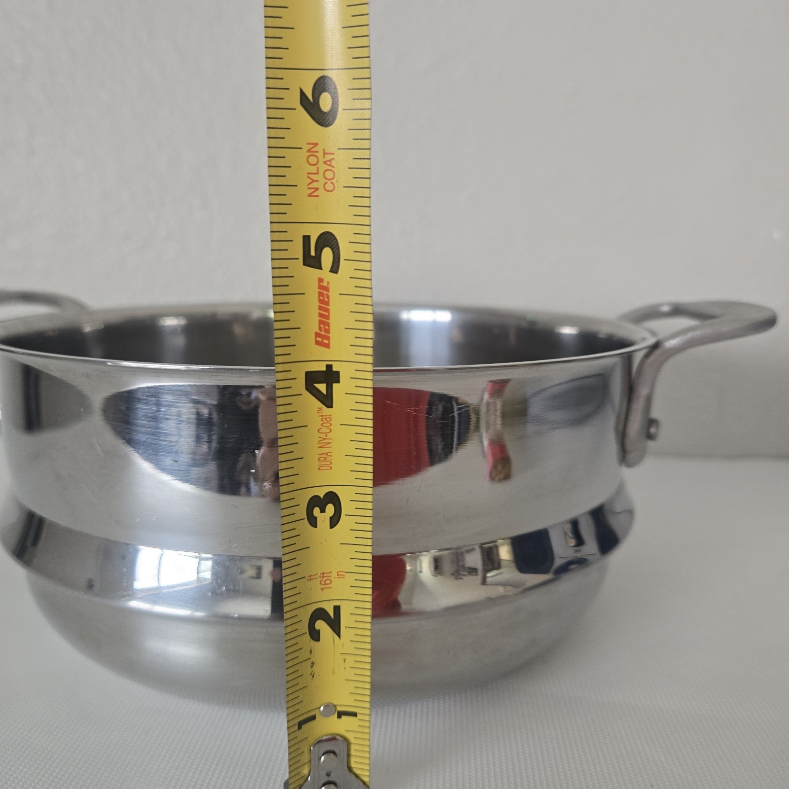 VINTAGE All-Clad Master Chef steamer Insert Stainless STEEL