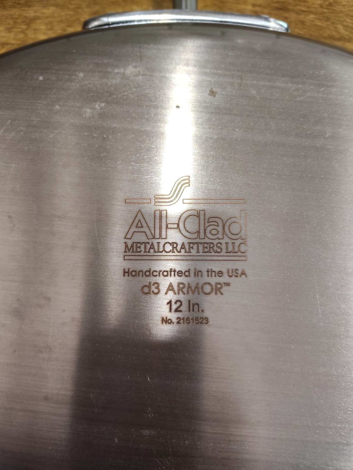 ALL CLAD d3 ARMOR 12″ No 1221720 FRY PAN GRILL SKILLET NEW