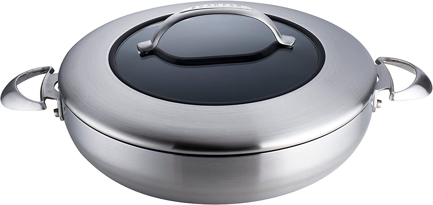 Scanpan CTX 12-3/4-Inch Covered Chef’s Pan (65113200)