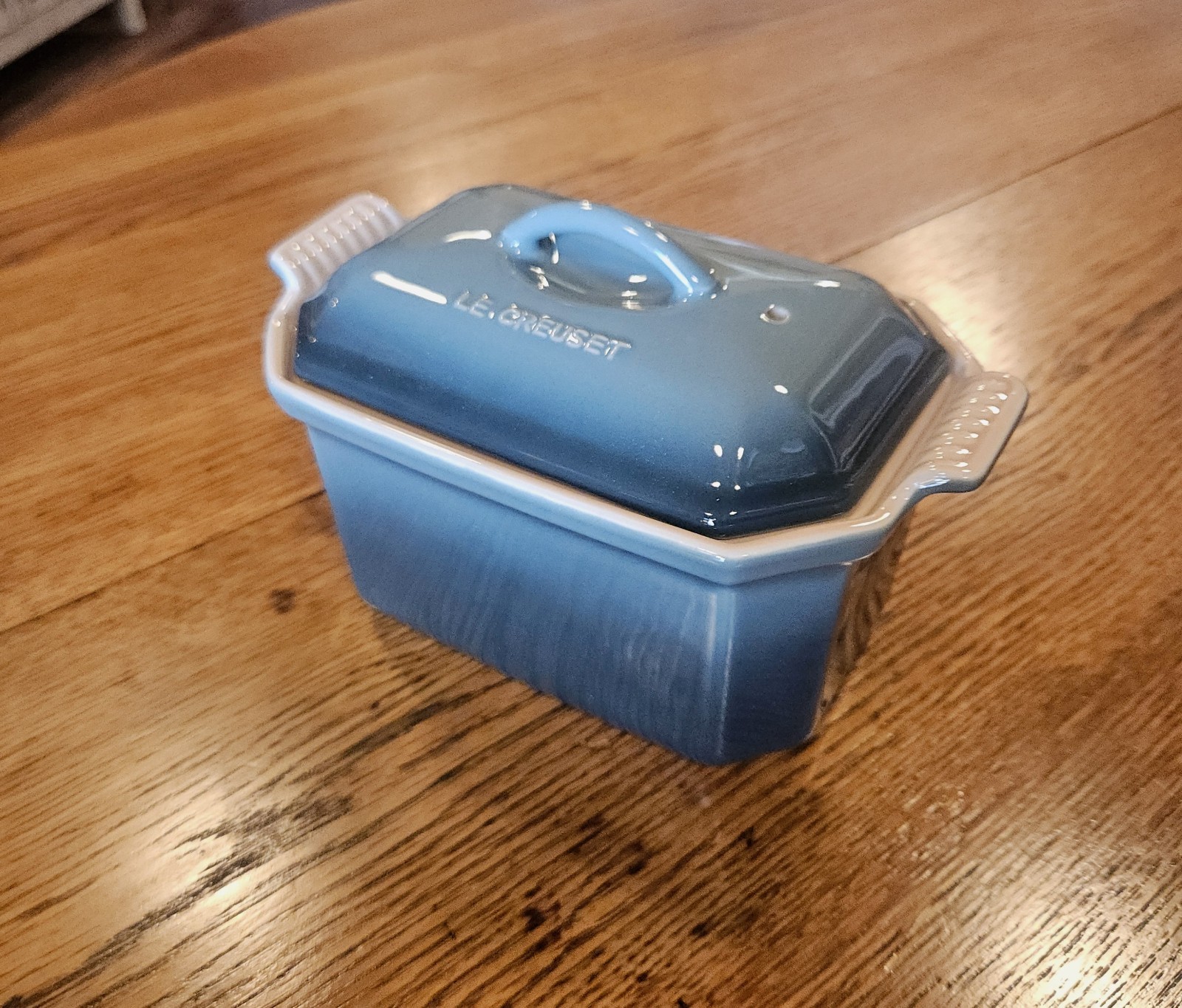Le Creuset Heritage Ocean .8L Pate Terrine with Press