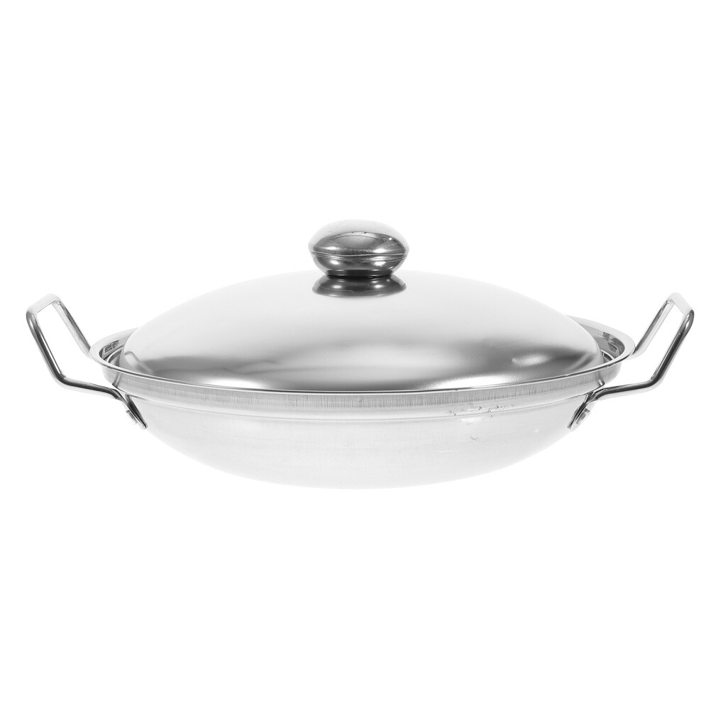 Chinese Cooking Wok Shabu Pot With Lid Japanese Cooking Pot Non Stick Pan