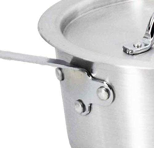 Aluminum Cookware Set 7 Pieces Pots Pans 1.5,2.75,3.75,4.75,5.5,7.0,10 QT Set