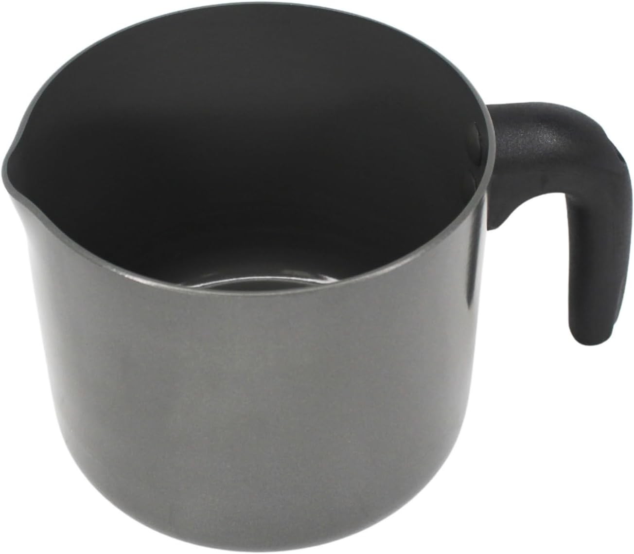 1.3 Qt Ceramic NonStick Milk Pot with Pour Spout – PFAS Free Aluminum Saucepan