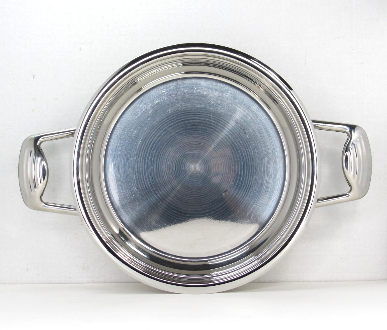 Platinum Professional Cookware Large Skillet Sauté Pan Titanium T304S + Lid