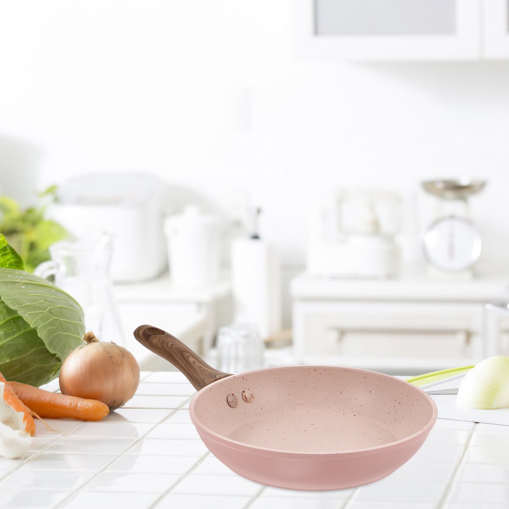 Small Nonstick Fry Pan for Eggs and Omelettes with Stay Cool Handle Multi Color