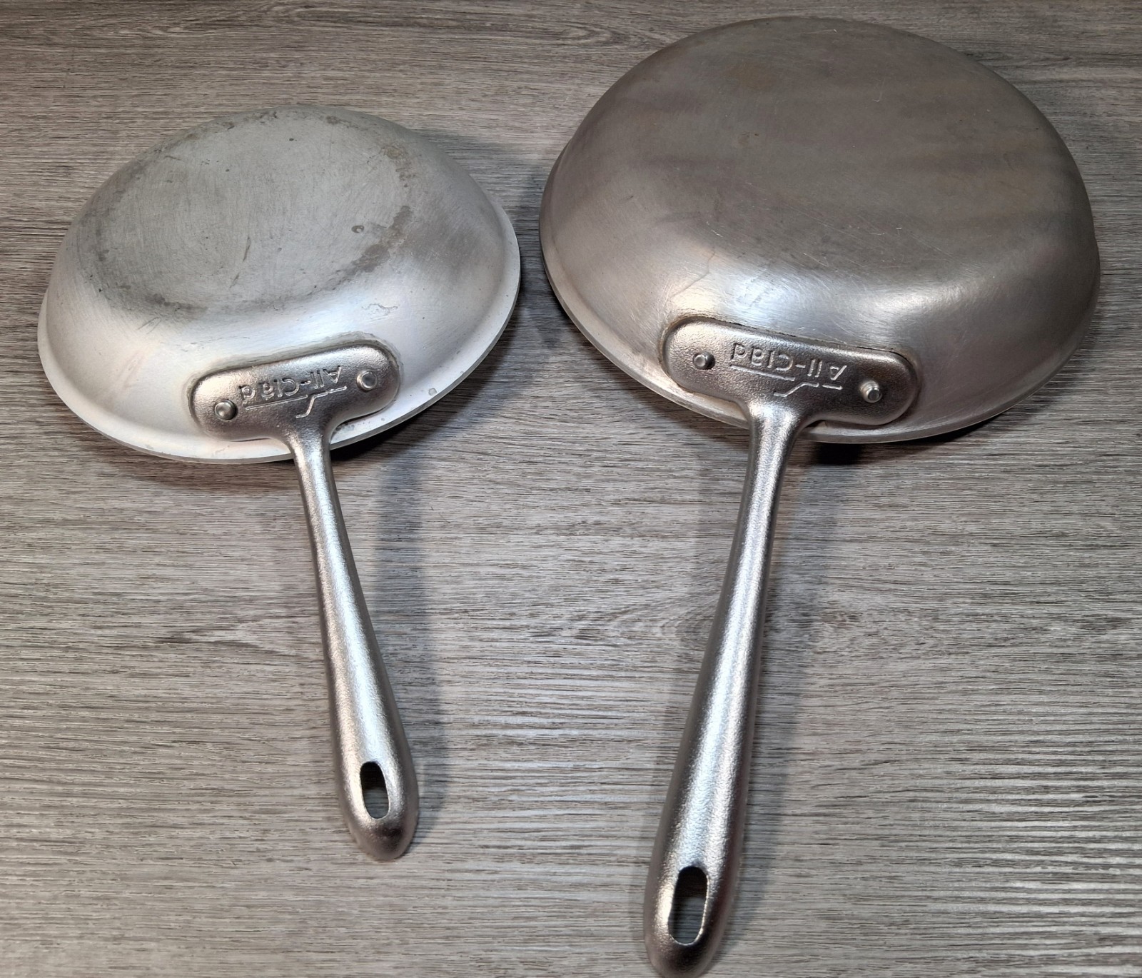 All-Clad Master Chef Cookware Set (10 Nice Pcs. Pots/Pans/Lids) Very Clean