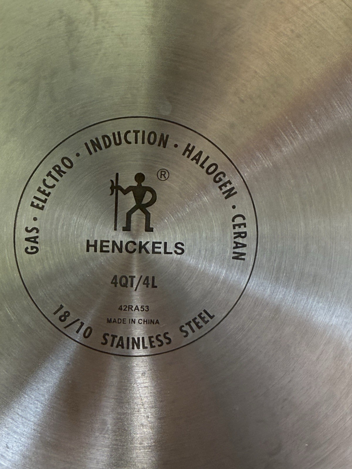 J.A. Henckels 18/10 Stainless Steel 6 Piece Cookware Set Skillet Pan