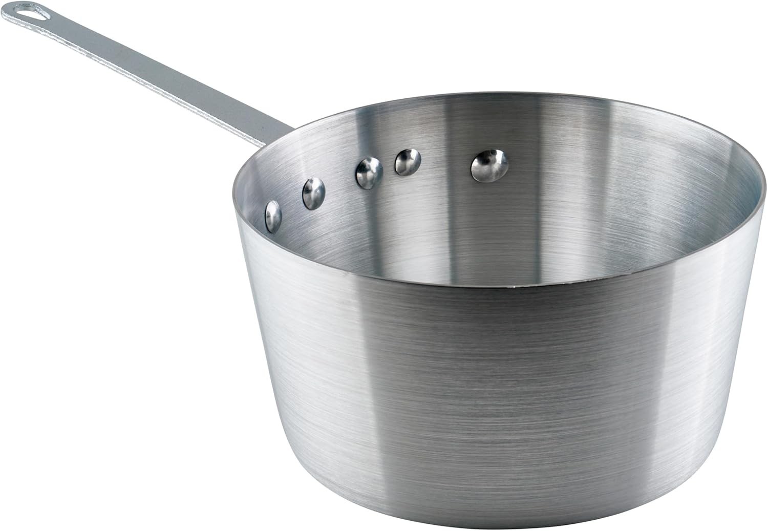 Heavy-Duty Aluminum Tapered Sauce Pan 3mm 4.25 Quart