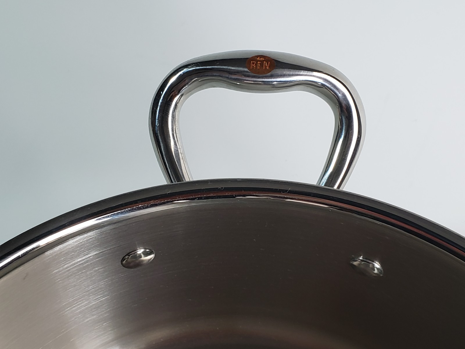 4 Quart Saucepan Stainless Steel & Copper Core RFN by RUFFONI Pot Lid CRA2210YL
