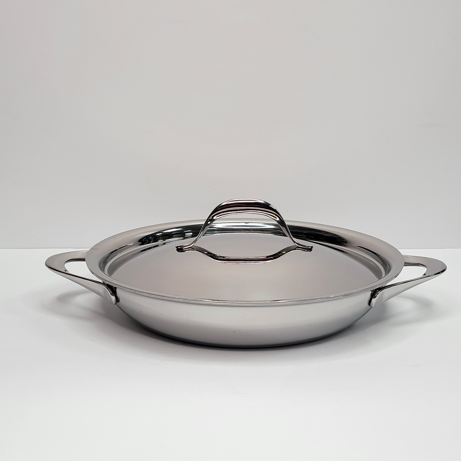 VERY NICE – GIADA FOR TARGET 11″ STAINLESS STEEL SAUCIER TRI-PLY CLAD SKILLET