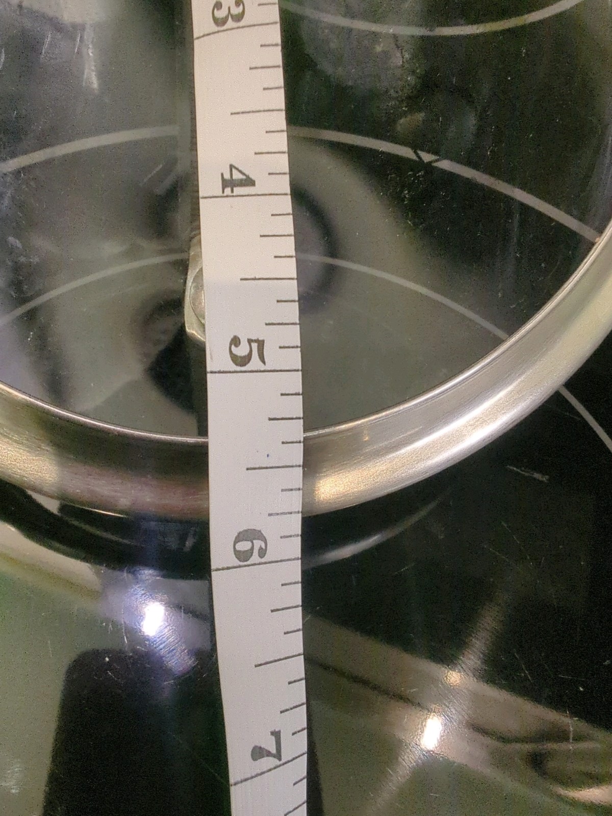 Cephalon Essentials 6 Inch Stainless Steel & Glass Pot/Pan Lid (Inner Dia. 5½”)