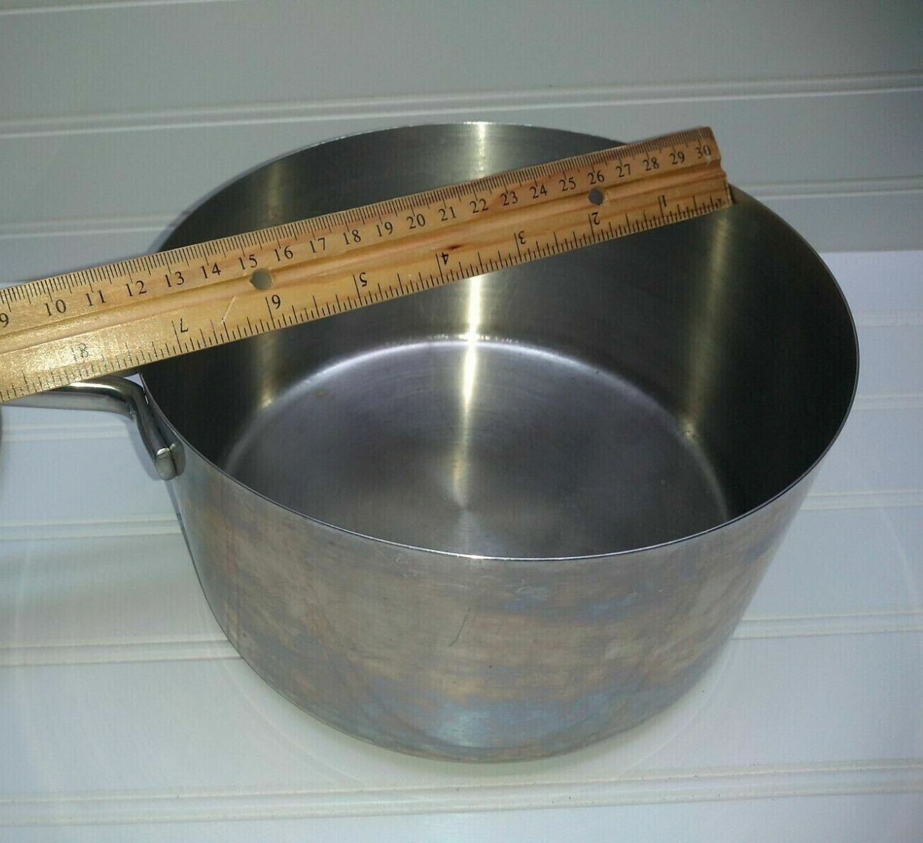 Revere Ware Proline 3 Qt Saucepan Copper Core Stainless Saute Pot Frying Pan Lid
