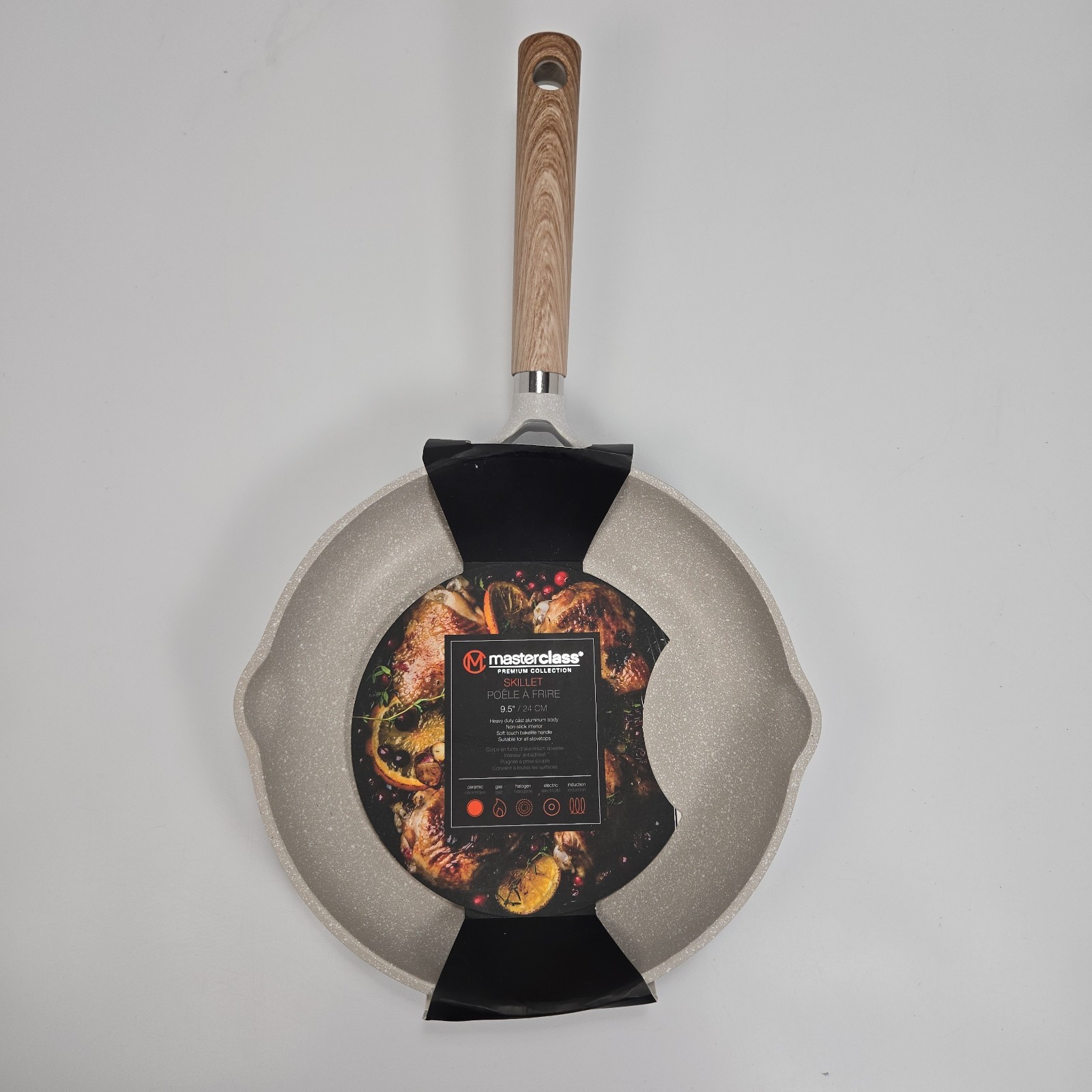 Masterclass Frying Pan 9.5 Inch Nonstick Skillet Premium Cookware Collection