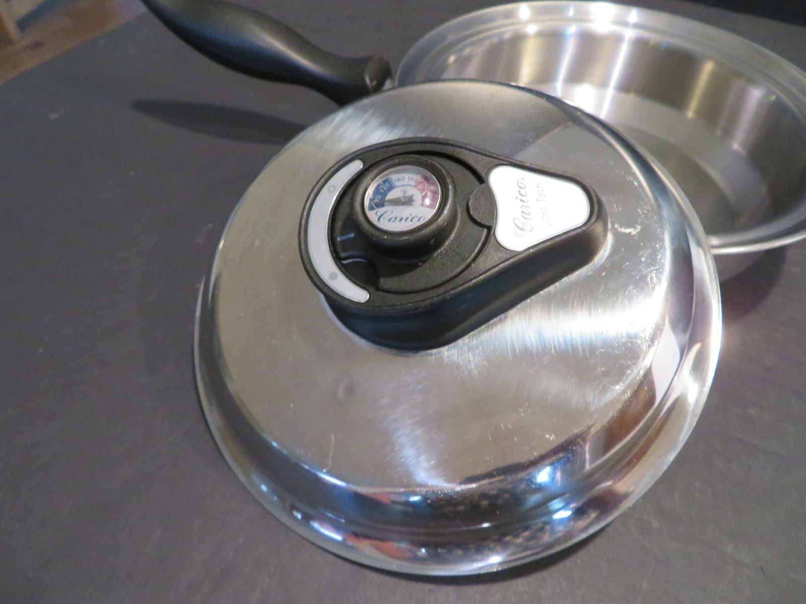 Carico Ultra Tech Saucepan & Lid Stainless Steel 1.5 QT Made In USA