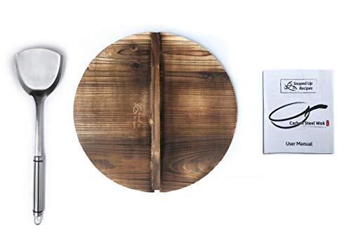 Carbon Steel Wok for Electric, Induction and Gas Stoves USA.