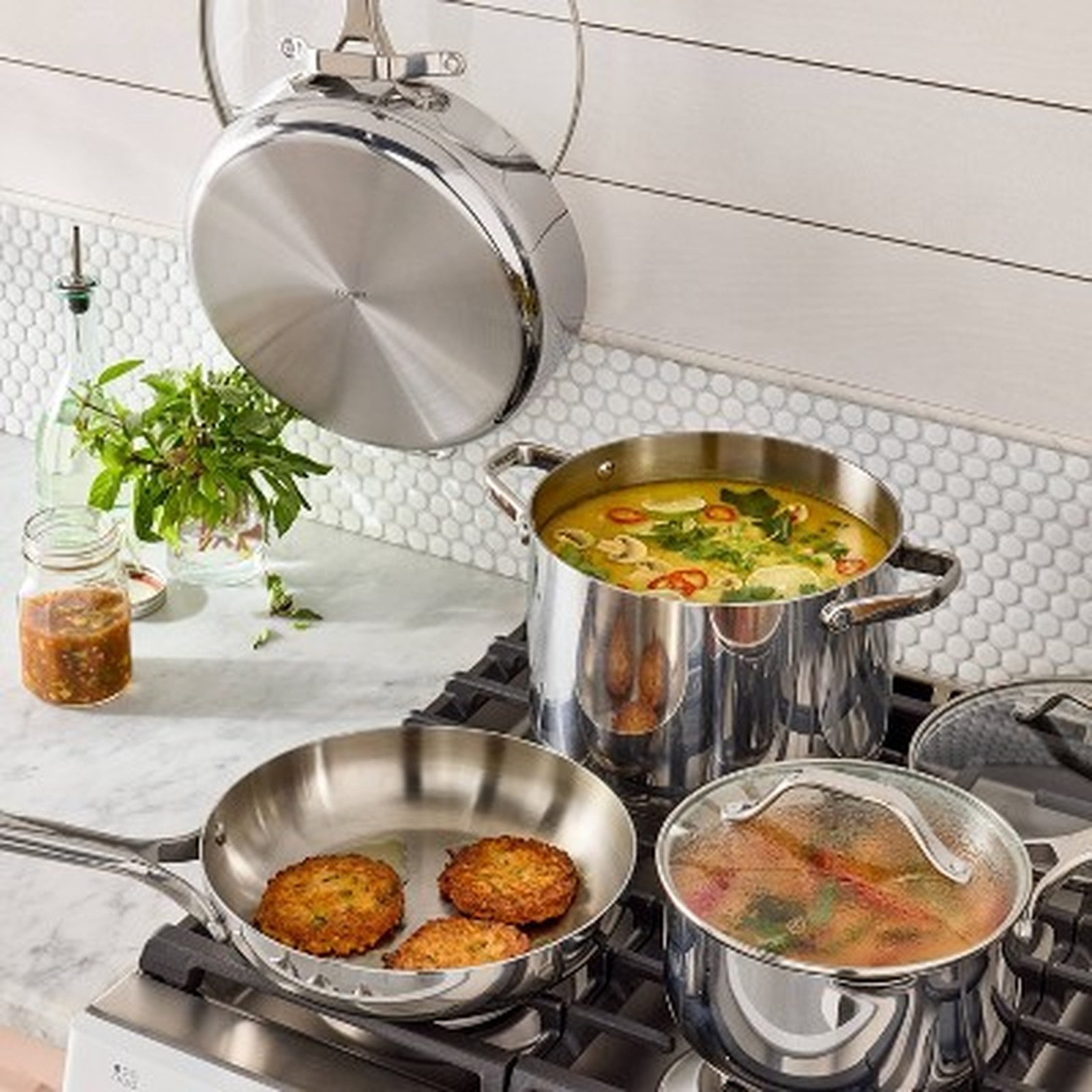 7pc Stainless Steel Cookware Set – Figmint™