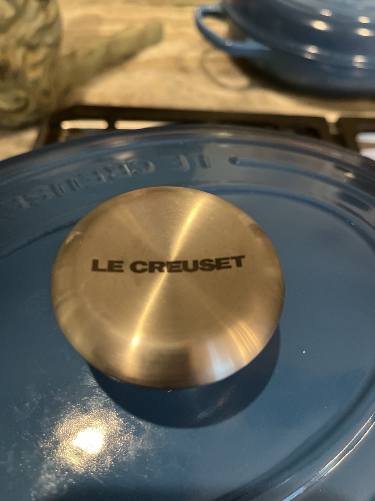 Le Creuset Signature 4.7qt Oval Dutch Oven Marseille Blue France