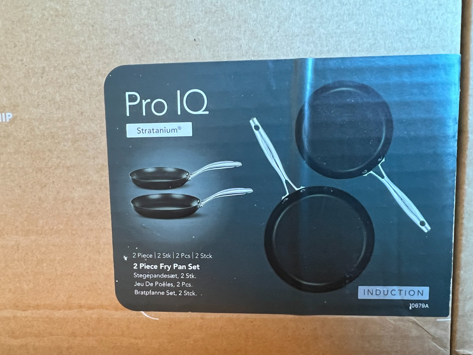 Scanpan Pro IQ – 2 Pc. Fry Pan Set 68000200 in retail box