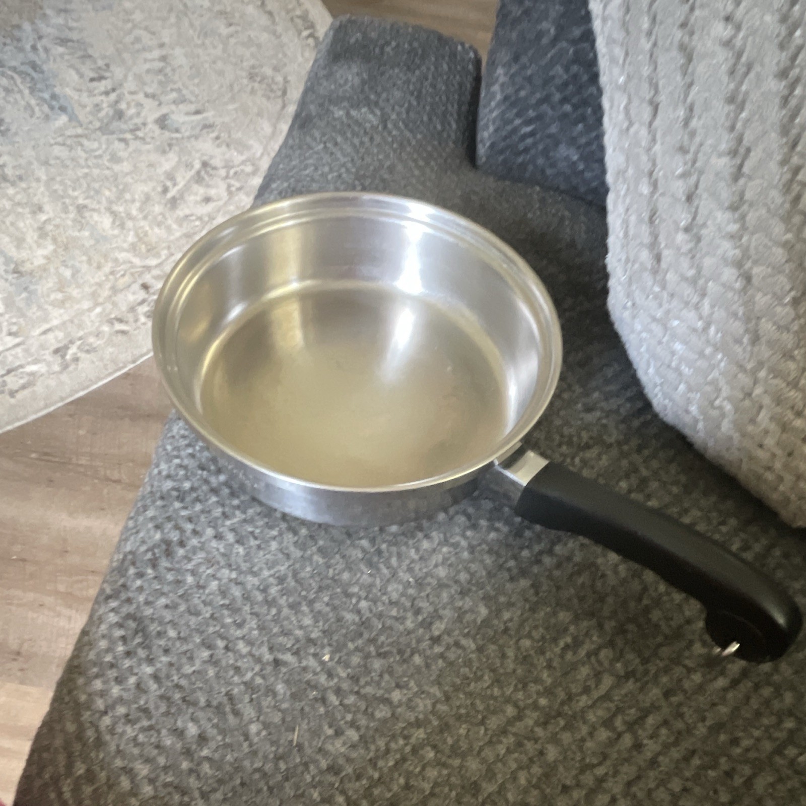 Saladmaster T304S Stainless Steel Frying Pan Long Handle Gas Electric 9in