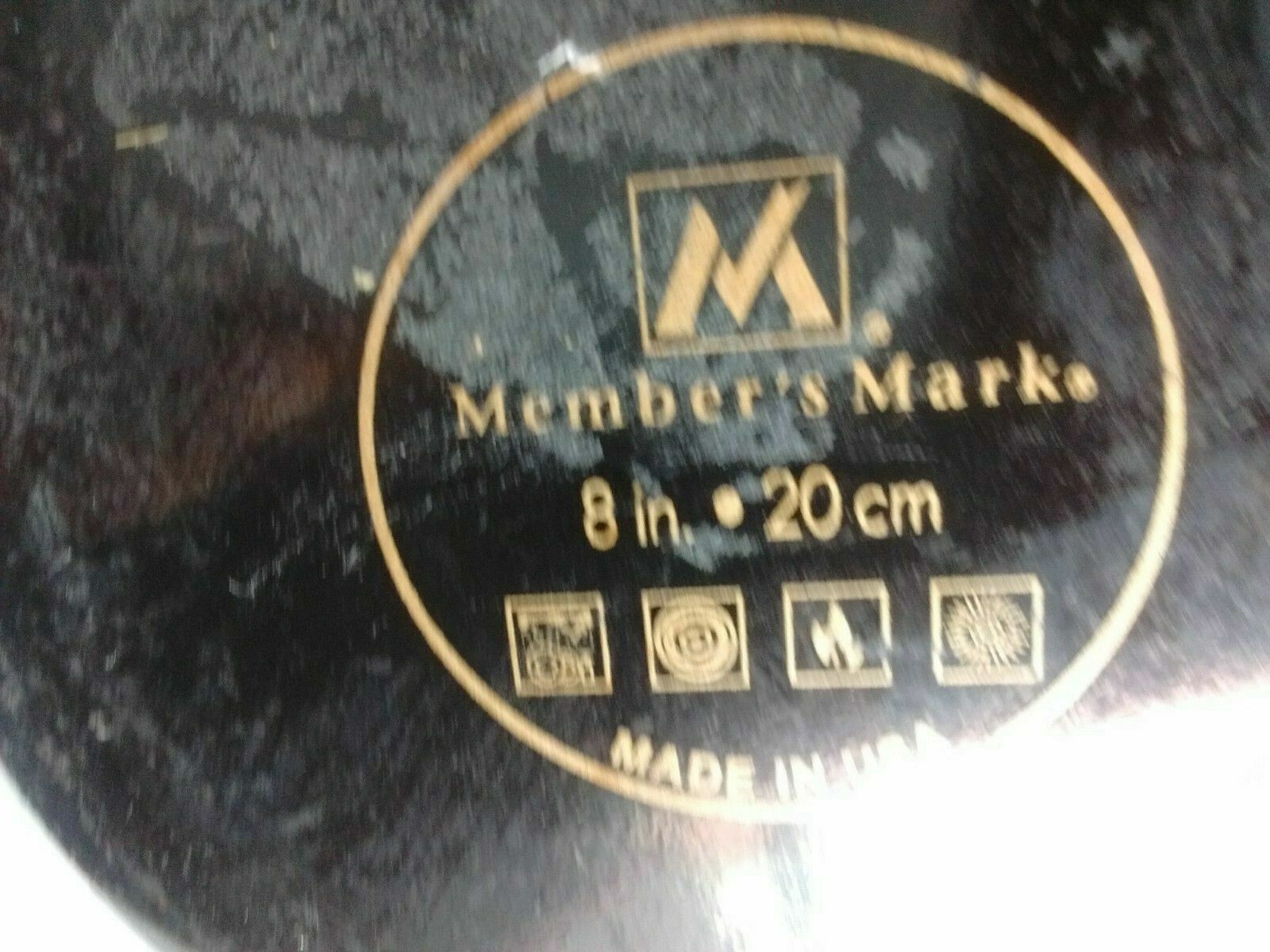 Member’s Mark Hard Anodized Aluminum Non-Stick 8″ Skillet Fry Chef’s Pan USA