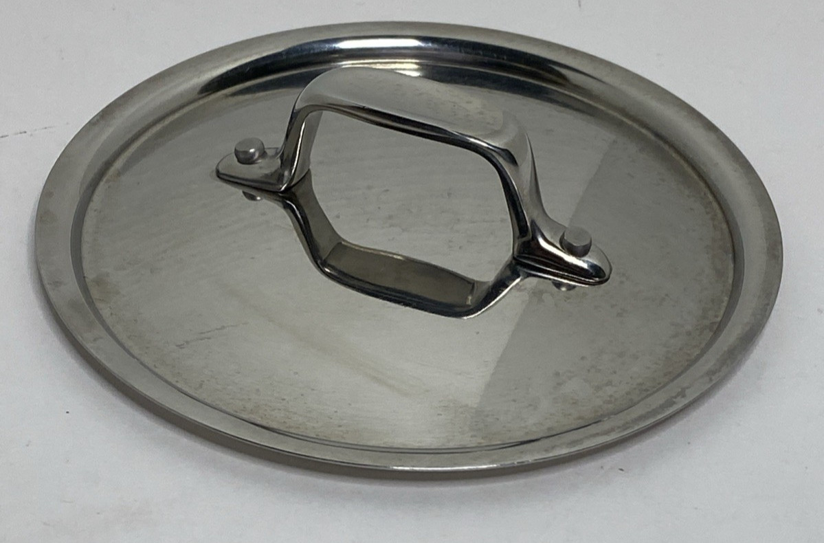 All-Clad Stainless Steel Mini Dutch Oven Cocotte Pot with Lid .5 Qt Heat Stains