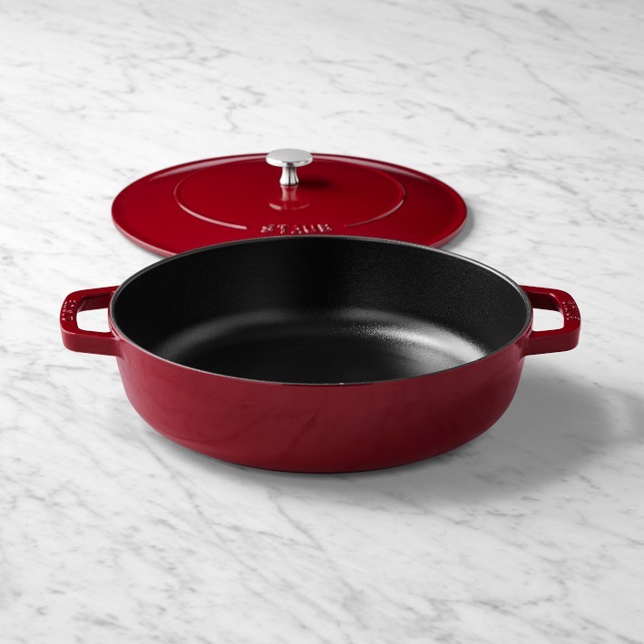 Staub Enameled Cast Iron Braiser-Williams Sonoma|42344