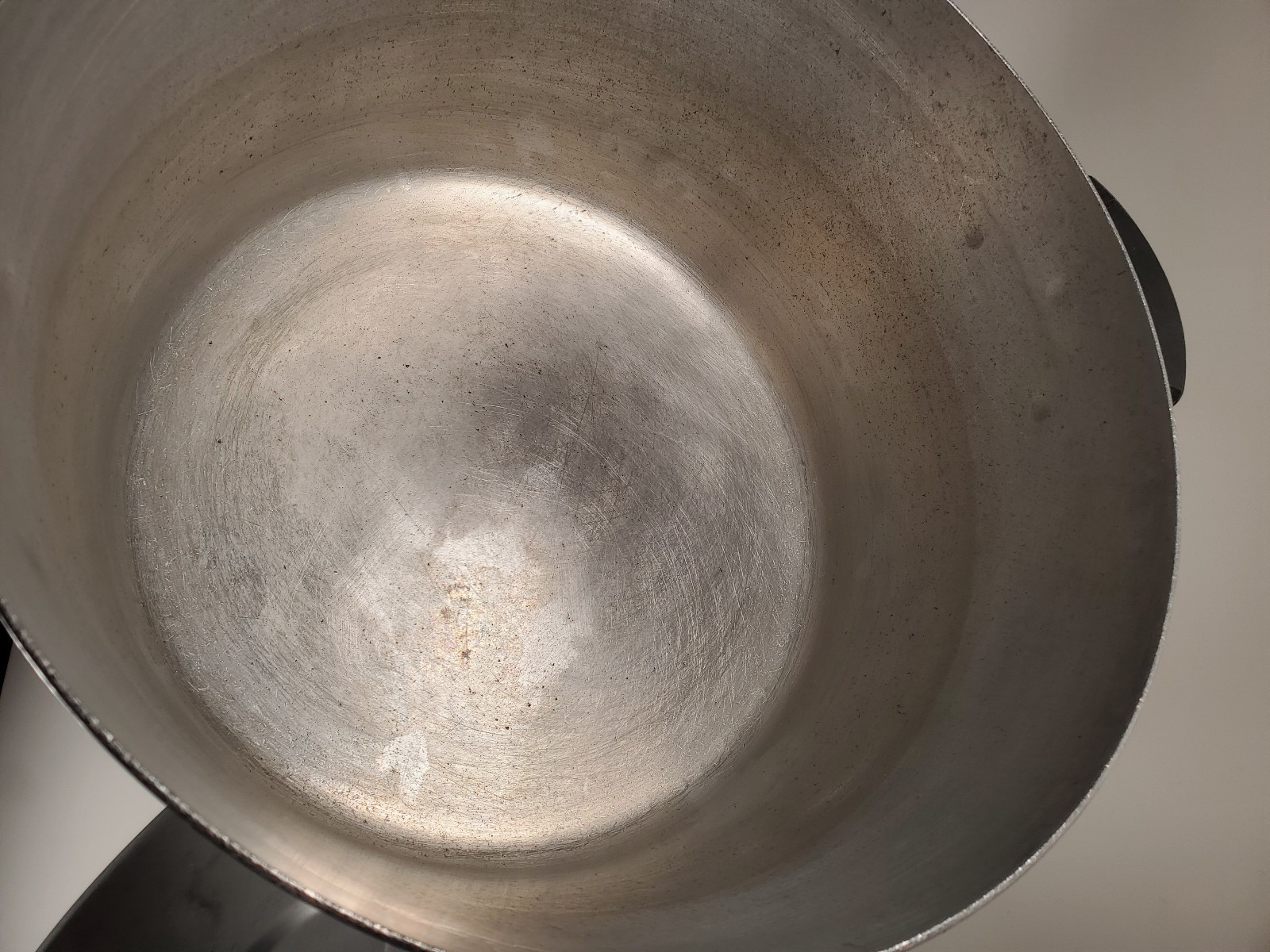 Vintage Wear-Ever Large 8 Quart Aluminum Stock Pot #728 1/2 W/Lid