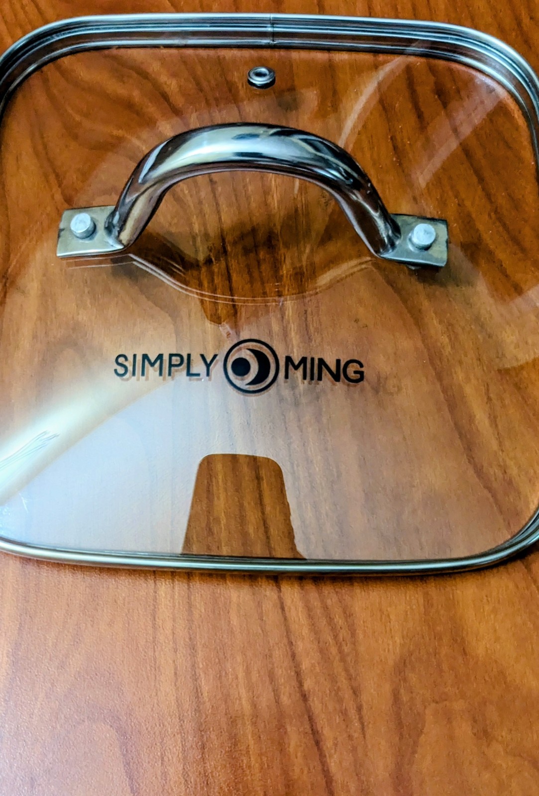 Simply Ming Square Lid Cover for Pan and Pot 8″ Lid Only