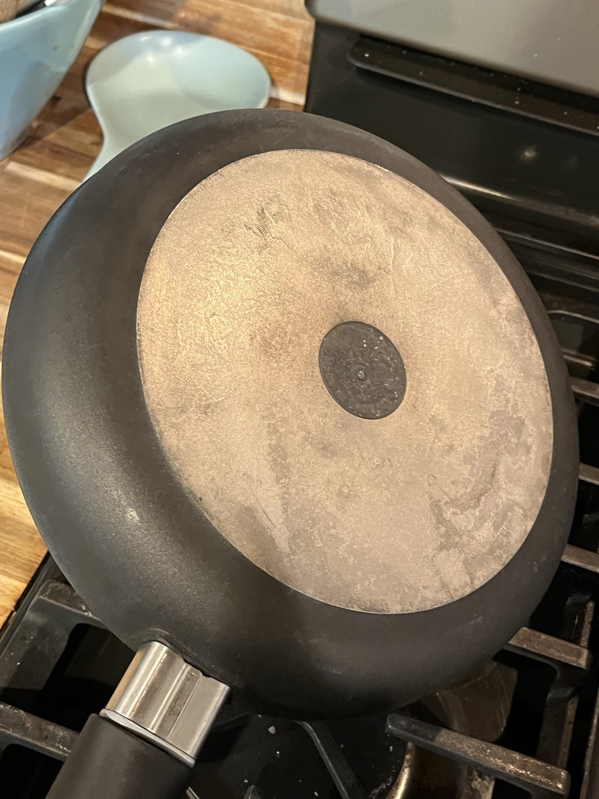 PAMPERED CHEF 9.5” Signature Series Pan w/Lid & Removable Handle. Germany READ!
