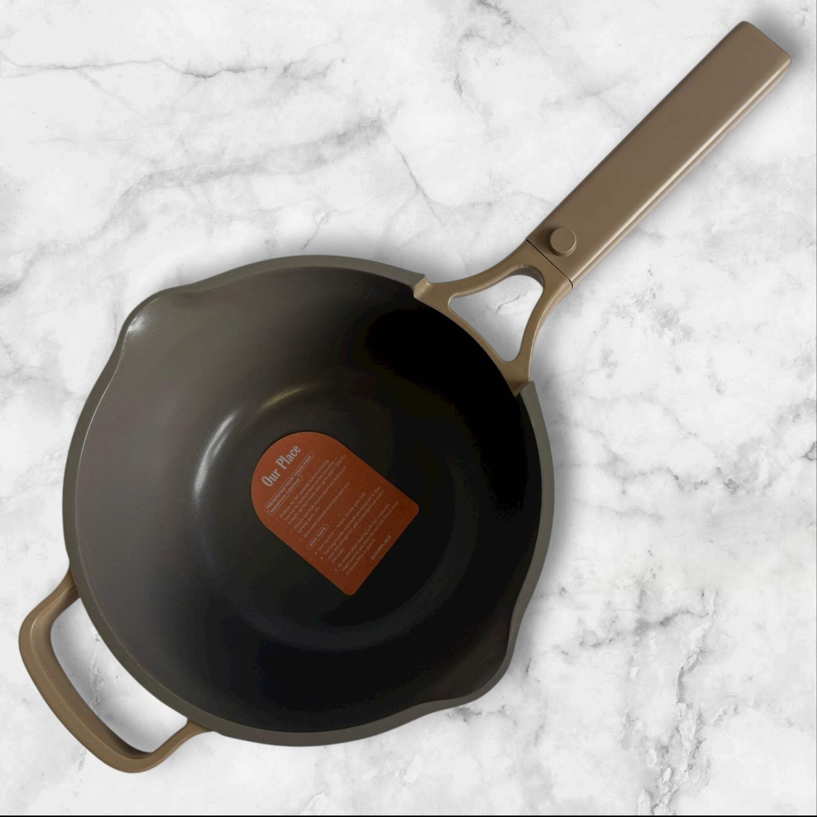 Our Place Mini Perfect Pot 2.0 Steam Beige Nonstick | 2.5 Qt | New in Box